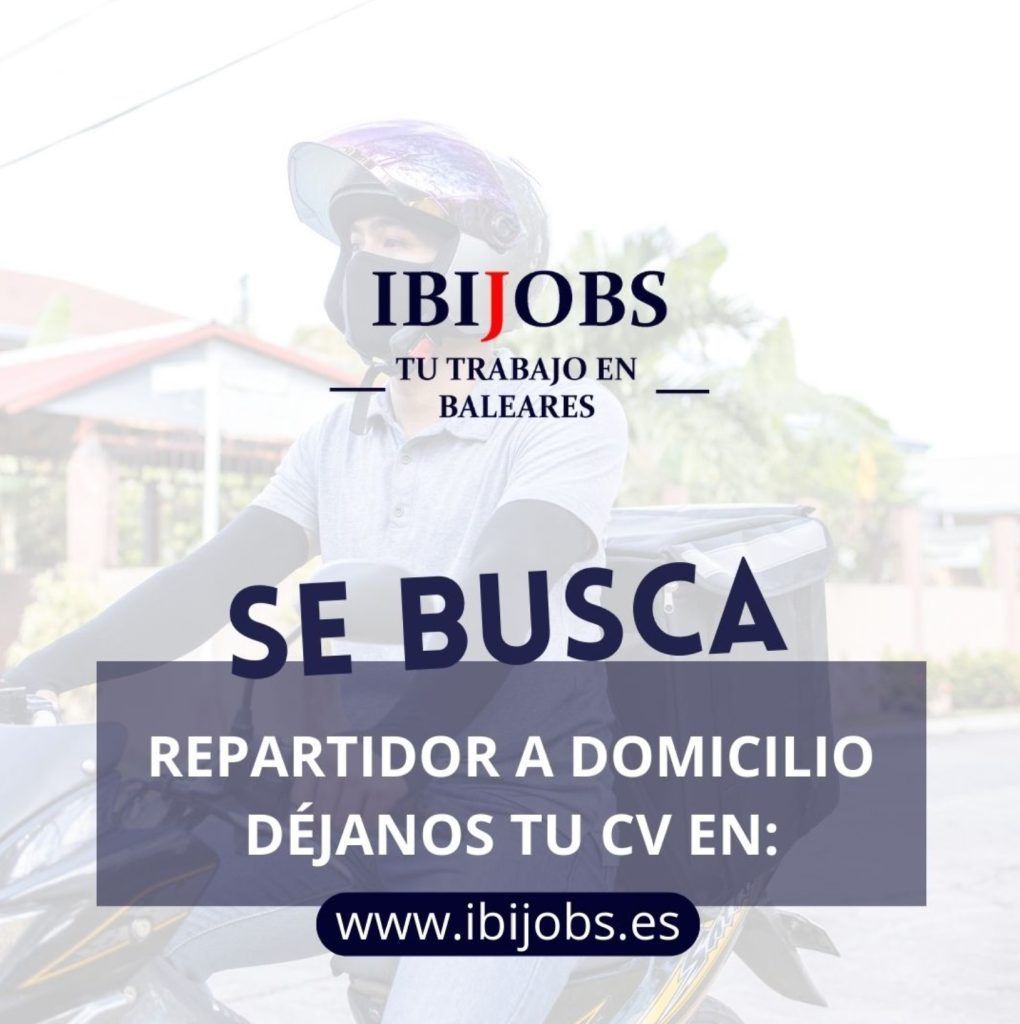 trabajo-empleo-repartidor-domicilio-menorca-baleares-laboral-rrhh